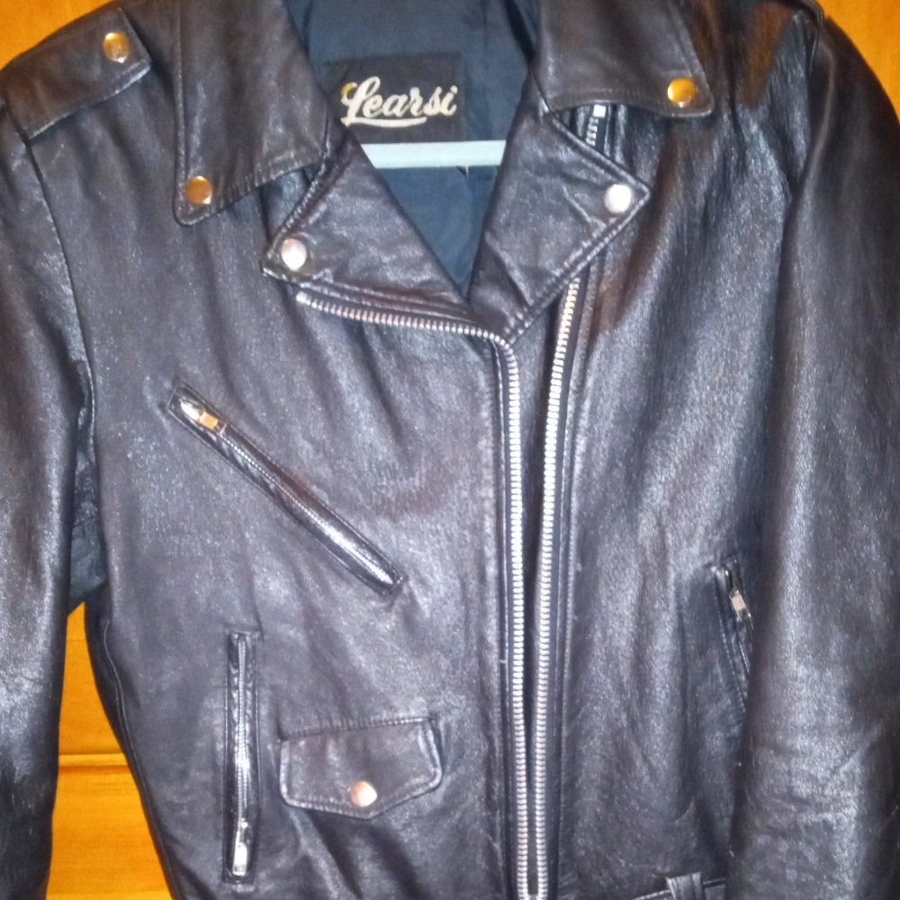Learsi Lambskin Leather Motorcycle Jacket